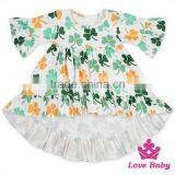 2017 New Children Clothing Dress Short Front Long Back New Model Girl Dress Kids Frock Designs thumbnail-3