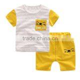 Wholesale Cute Boy Summer Clothes 2017 Baby Boy Clothing Sets thumbnail-5