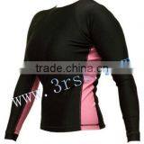 2014 Summer Black Rash t Shirt for Women