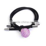 Plastic Hair Ties Ball Purple thumbnail-1