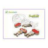 2GB Customized USB Flash Drive / RED & White Female Nurses Promotional Flash Drives 8GB