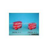 Ceramic Two-story Bus Money Banks, 2/S, Money Saving Boxes thumbnail-1