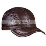 Black Brown Wine-red Unique Custom Leather Hat Baseball Hat thumbnail-3