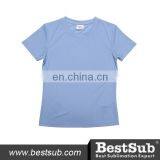 Women's Round Neck Promotion Polyester T-shirt (JA104LB)