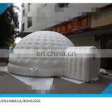 5 Meter Diameter Outdoor Inflatable Air Dome /white Inflatable Disco Dome With Tunnel thumbnail-1