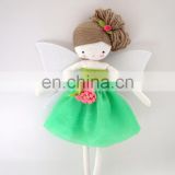 Fabric Rag Doll in Ballet Skirt/ 18" Ballerina Doll Adorable Doll for Ballet Dancers