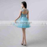 Wholesale Cap Sleeve Open Back Crystal Beaded Short Cocktail Dress Party Dresses AJ032 thumbnail-5