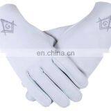 White Leather Gloves thumbnail-1