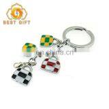 Custom Creative 2D Design Painted Many Colors Strap Keychains thumbnail-1