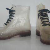 2026 Popular Style Women Shoes,New Fashion Transparent Lady Rain Shoes,Transparent PVC Rain Shoes thumbnail-3