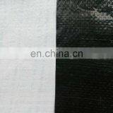 Black White PE Tarpaulin
