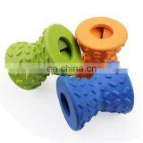 Non-toxic Tooth Cleaning Pet Leakage Toy Food Dispensing Chew Dog Toy Rubber thumbnail-5