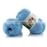 Free Samples Natural Wool Manufacturer Popular Hot Selling Oeko Tex Standard Bamboo Cotton Blend Yarn Knitting Patterns thumbnail-4