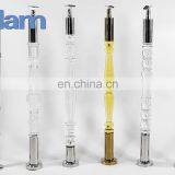 Glass Rail Balustrade Crystal Indoor Standing Handrail Design thumbnail-1