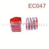 Colourful String Square Shape Plastic Beads for DIY Jewelry thumbnail-1