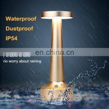 Rechargeable Battery Operated Desk Lamps Office Outdoor Bedroom Aluminium Bedside Lamps thumbnail-4