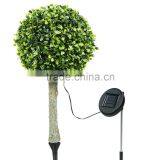 2 Pack Outdoor Garden 30 Bright White LED Solar Topiary Tree Bush Landscape Path Light Lamp Yard Patio Decoration thumbnail-1