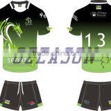 Professional Producing 100% Polyester Rugby Practice Jersey Made in China thumbnail-2