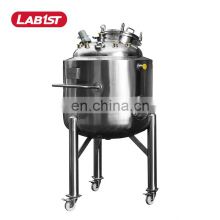 Stainless steel jacketed storage tank