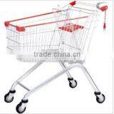 100L Used Shopping Trolley Supermarket Trolley Cheap Shopping Trolley