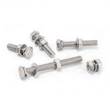 Factory Outlet Stainless Steel Hex Bolts Fasteners Machining All Styles Bolts Nuts Washers Sets thumbnail-3