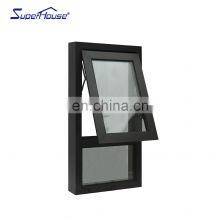 Superhouse California Aluminium Window Florida Miami-Dade NOA Approved Hurricane Proof High Impact Aluminium Awning Windows thumbnail-4