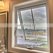 AS2047 CE Drop Arm Window Awning Double Tempered Frosted Glass Awning Window With Stainless Steel Mosquito Screen thumbnail-3
