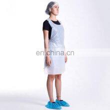 Disposable Plastic PE Medical Apron Ldpe Waterproof Sleeveless Aprons for Kitchen and Hospital thumbnail-2