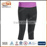 2016 Wicking Dry Rapidly Nylon Polyester Blend Custom Women Gym Tights