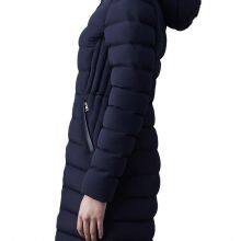 2023 NEW CUSTOM WOMEN BELTED WINTER PARKA OVERCOATS PLUS SIZE WOMEN DOWN PADDED PUFFER JACKETS thumbnail-2
