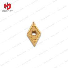 DNMG150404-HQ Carbide Turning Insert With CVD Yellow Coated for Steel thumbnail-1