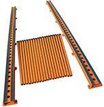 Hualong Machinery HSE-01 Pin-type Warehouse Granite Marlbe Stone Slab Display Metallic Storage Remnant Bundle Rack Displayrack thumbnail-2