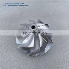 G30-770 Reverse Rotation 880694-5002S Point Milling Billet Wheel G30 770 880694 for Performance Turbo thumbnail-3