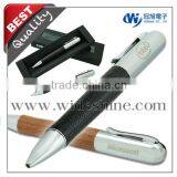 Latest Corporate Gifts Leather Pen Usb Flash Drive 2013 New Quality Product thumbnail-1