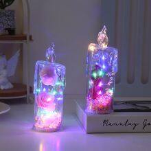LED Electronic Candle Light Valentine's Day Creative Atmosphere Candle Light Night Light thumbnail-2