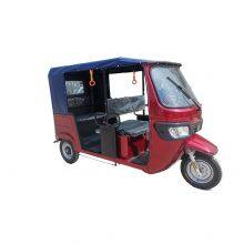 Factory Supply Electric Rickshaw Passenger Tricycle Taxi Moto Bajaj Style 3 Wheeler Tuk Tuk Taxi thumbnail-1