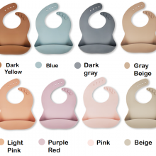 Top Rated Silicone Baby Bib – Waterproof, BPA Free, Food Catcher, Toddler Feeding, Easy Clean, Reusable, OEM Available thumbnail-2