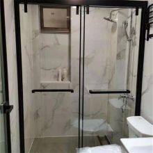 Sliding Glass Shower Doors With Low Iron Glass for Minimal Green Tint thumbnail-4