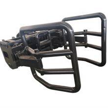 Acessório de Prendedor de Fardos Hidráulico de Alta Resistência para Carregador Skid Steer com Abertura Larga e Design Anti-derrapante thumbnail-1