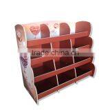 Cardboard Promotional Display Shelf Cardboard Pallet Display For Chocolate thumbnail-1