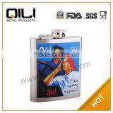 Promotional Gift 4oz Metal Whisky Bottle for Liquor thumbnail-1