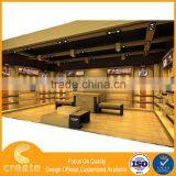 Display Case/rack Made of Stainless Steel Combination With Laminate Wood ,multilayer Flooring Display Stand