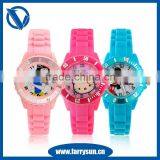 2015 Custom Cute Cartoon Silicone Wrist Watches Silicone Band Watch Quality Choice thumbnail-1