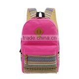 New Design High Middle Class Student Teens Canvas School Bag Most Popular thumbnail-2