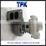 S4D102E-1 S4D102 TURBOCHARGER 6732-81-8100 thumbnail-2