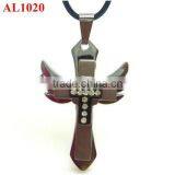 Trendy Europe Style Star Necklace, Angel's Wing Cross Pendant Necklace Popular in Ameria thumbnail-1