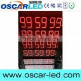 OSCARLED Cheap Price High Quality 9'' 6 Digits Time Clock Led Sign Supplier's Choice