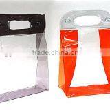 Orange PVC Make-up Bag With Webbing thumbnail-4