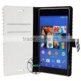 Shockproof 5.2 Inch Cell Phone Case Cover For Sony Xperia Z3 L55T , Folding Stand Flip Leather Case thumbnail-2