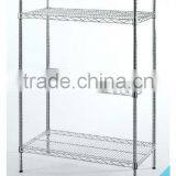 2013 Hot Selling 4-tier Chrome Adjuatable Metal Wire rack